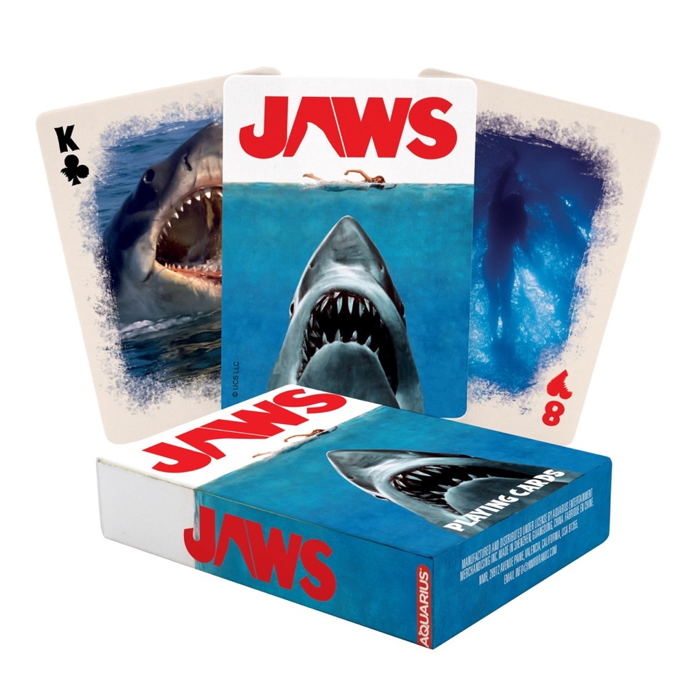 🃏 2 for $15: New Officially Licensed Jaws Playing Cards Set